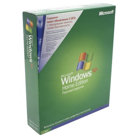 Microsoft Windows XP Home Edition BOX SP2/SP3
