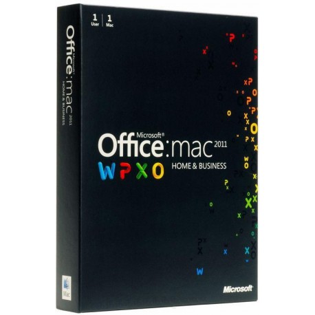 Microsoft Office 2011 Mac BOX Home and Business German