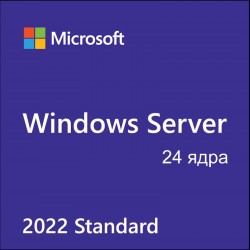Microsoft Windows Server Std 2022 OEM LCP x64Bit Russian 1pk 24 Core P73-08355-L